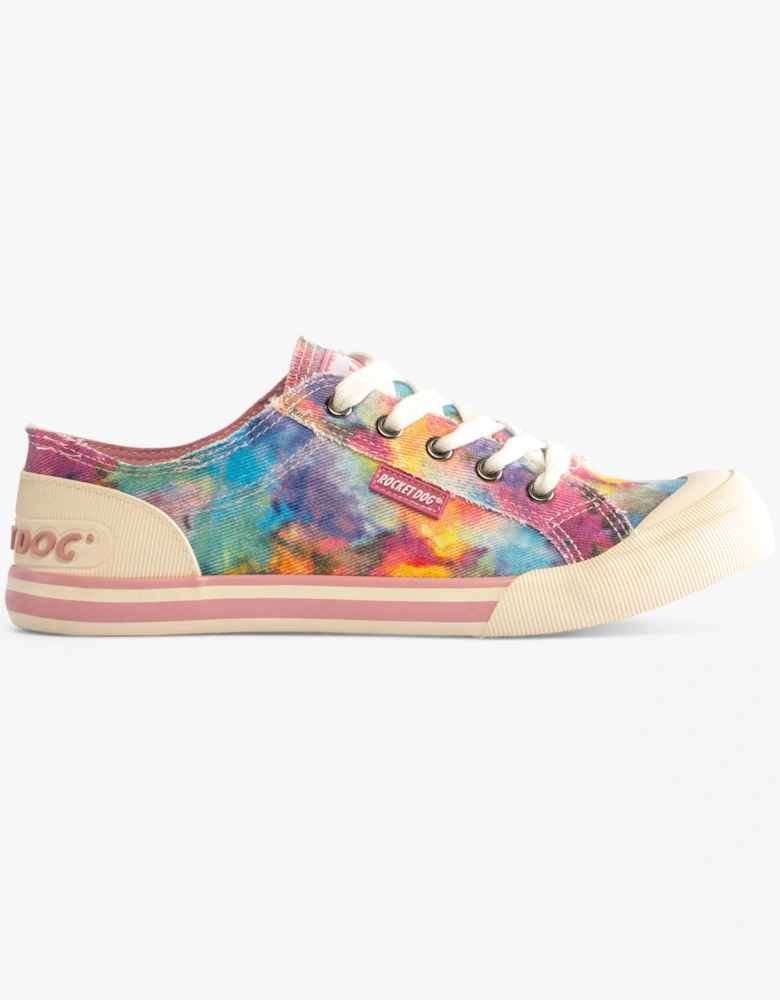 JAZZIN CANDY TIE DYE Womens Trainers Pink Multi