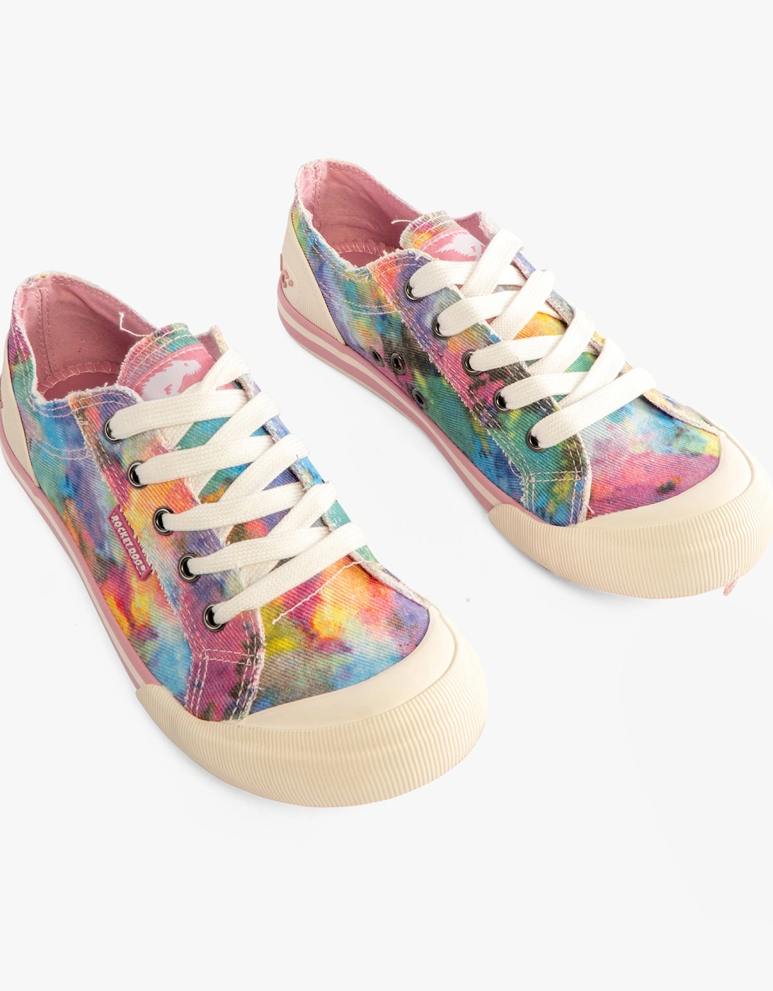 JAZZIN CANDY TIE DYE Womens Trainers Pink Multi