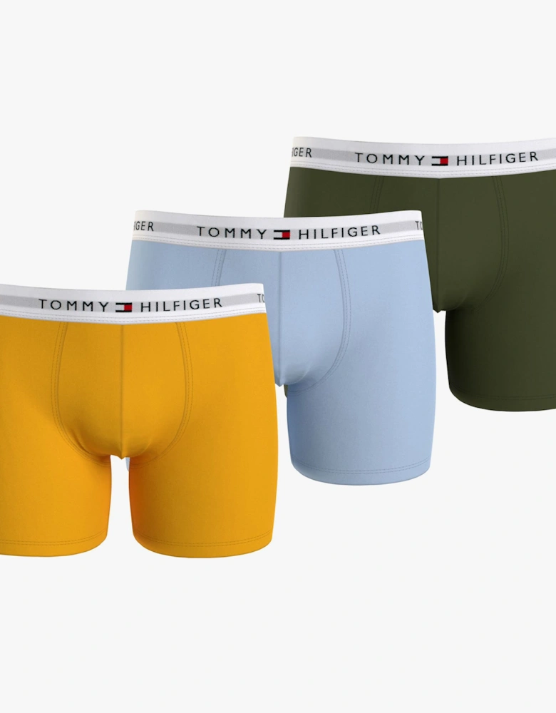 3 Pack Mens Underwear Amber Glow/Breezy Blue/Put Green