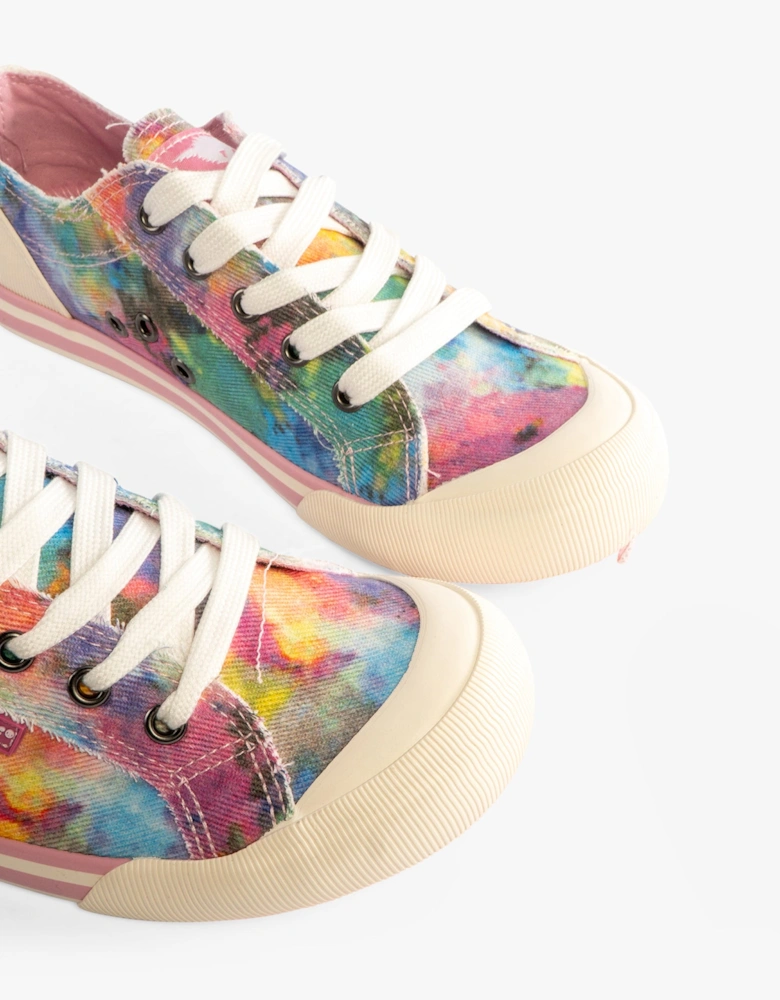 JAZZIN CANDY TIE DYE Womens Trainers Pink Multi