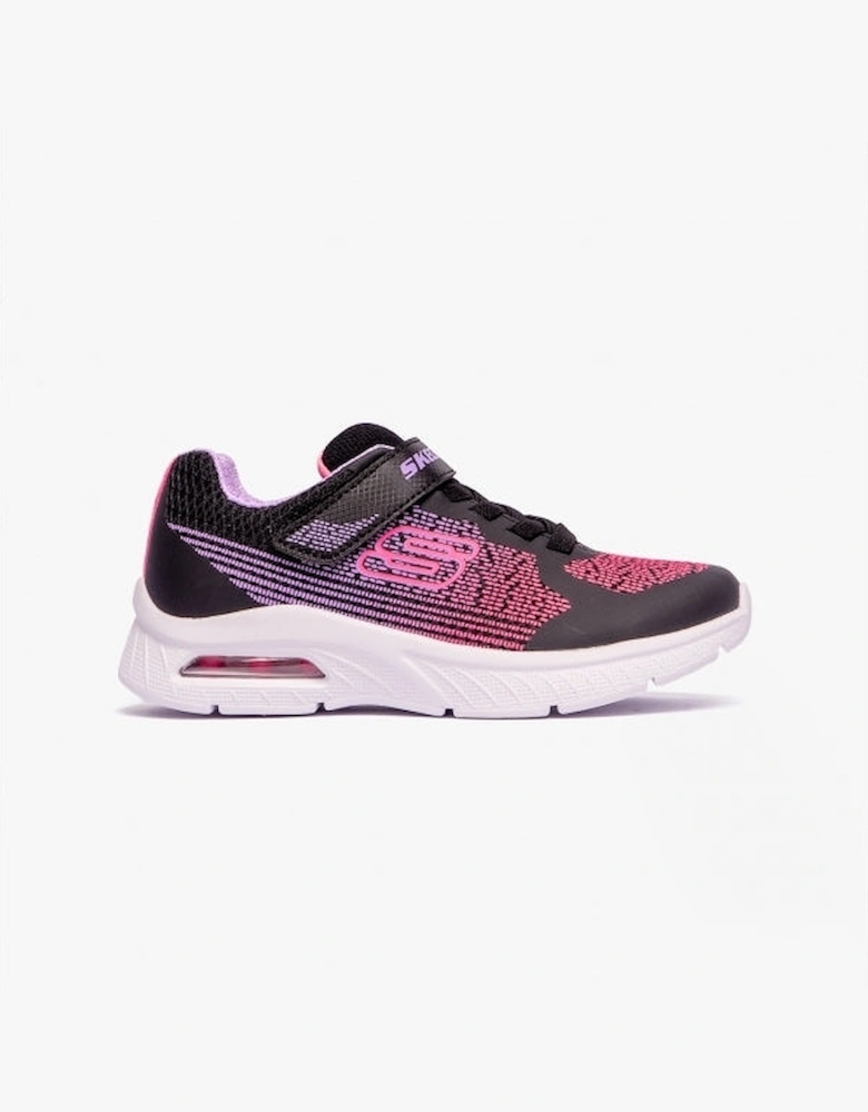 303610L/BKLV MICROSPEC MAX PLUS-OMBRE DAYS Girls Trainers Black/Lavender