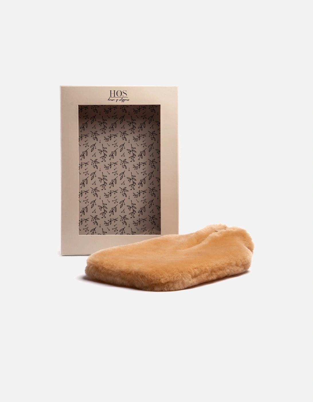 IRIS Sheepskin Hot Water Bottle Chestnut