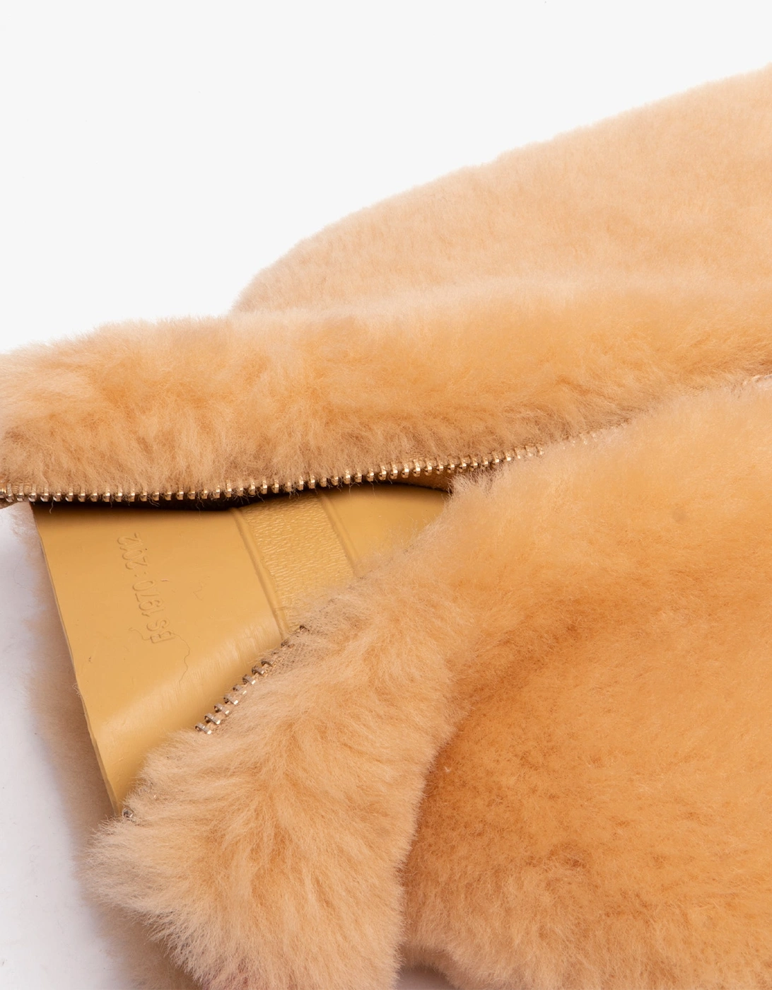 IRIS Sheepskin Hot Water Bottle Chestnut