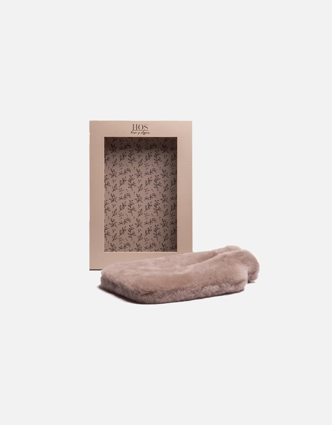 IRIS Sheepskin Hot Water Bottle Grey