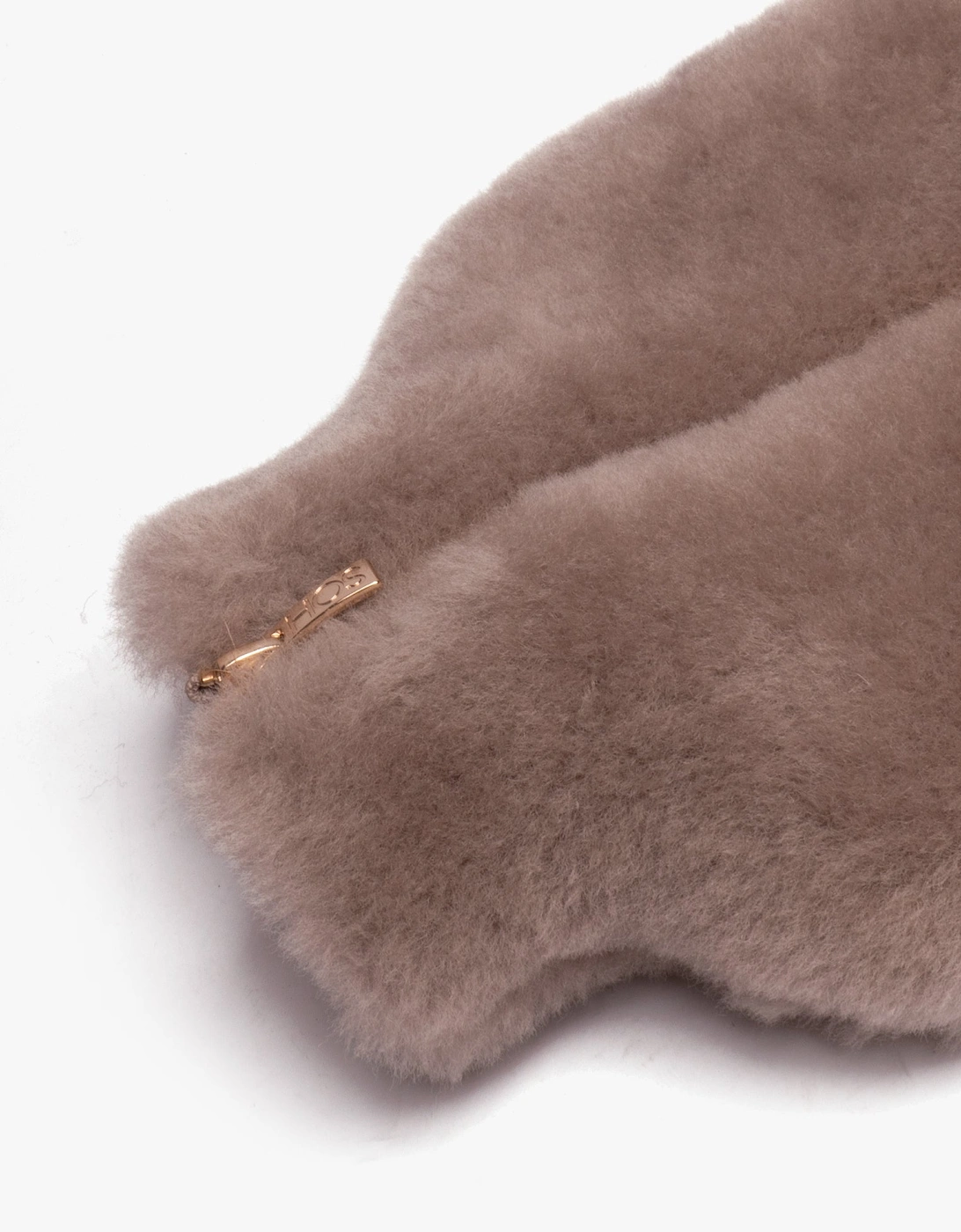 IRIS Sheepskin Hot Water Bottle Grey