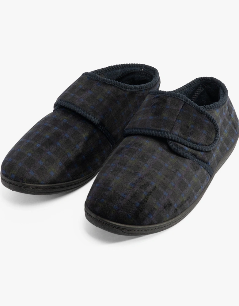 Jo & Joe VERNON Mens Slippers Navy