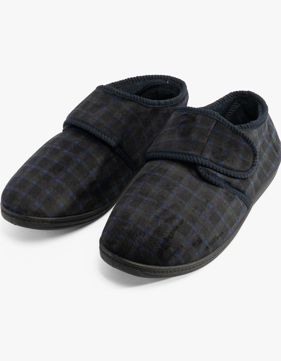 Jo & Joe VERNON Mens Slippers Navy