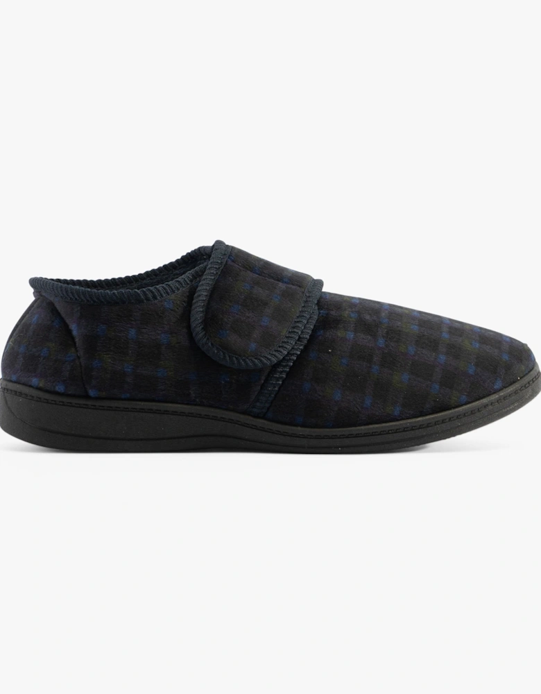 Jo & Joe VERNON Mens Slippers Navy