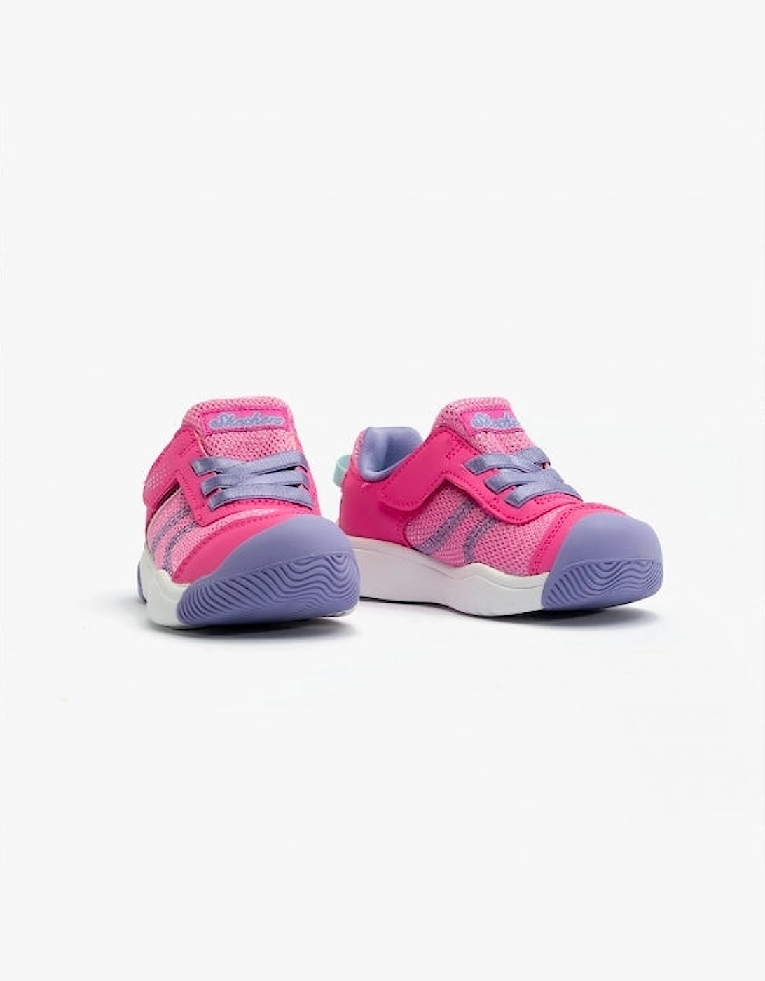 302820N/HPLV MIGHTY TOES - SOLE STEPPERS Girls Trainers Hot Pink/Lavender