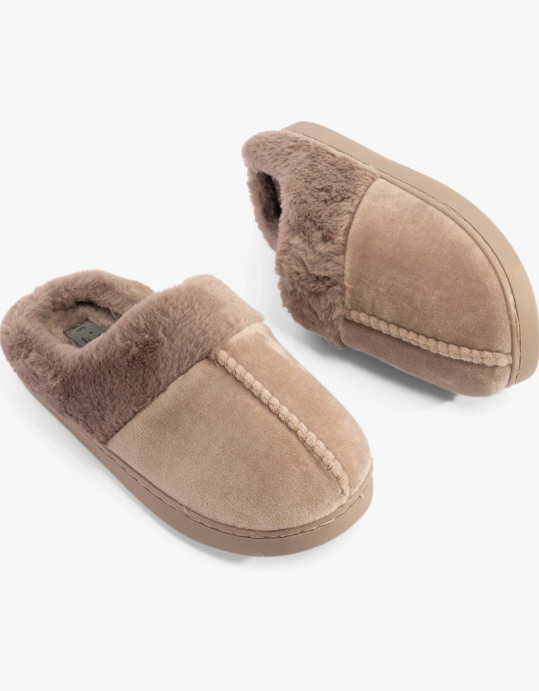Jo & Joe ZOE Womens Slippers Mink