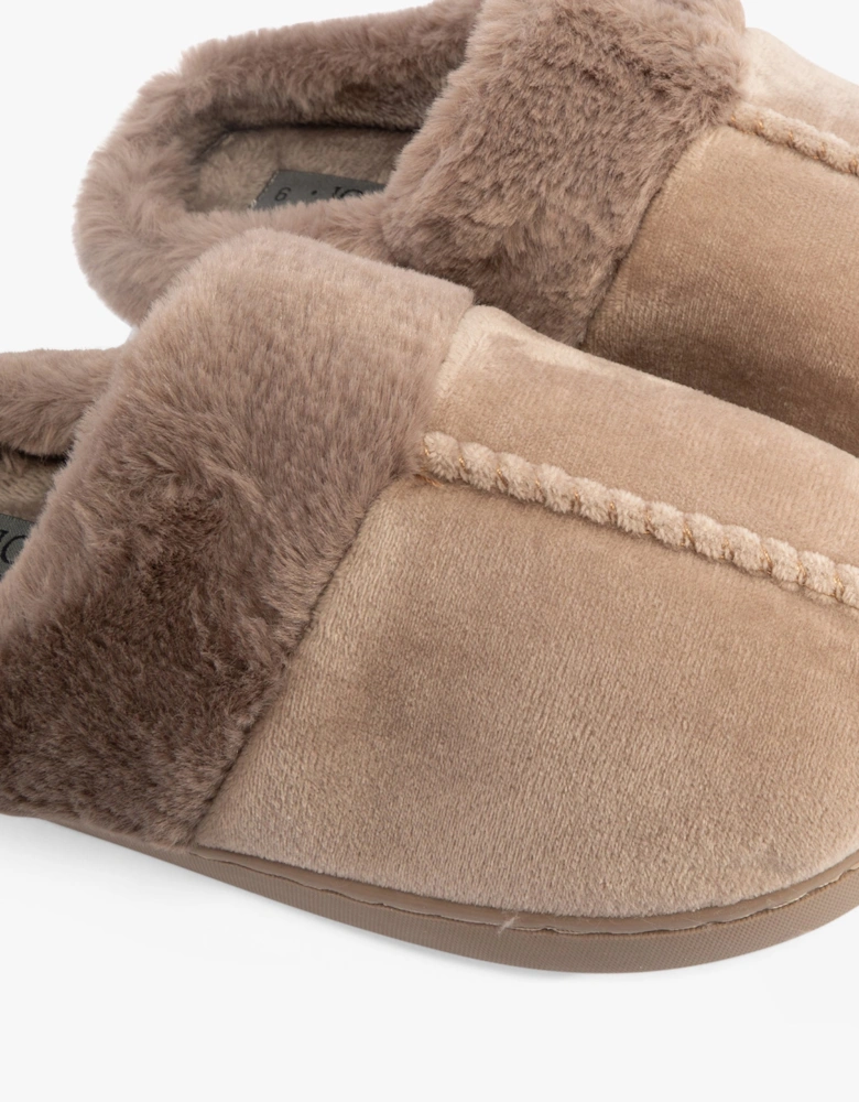 Jo & Joe ZOE Womens Slippers Mink