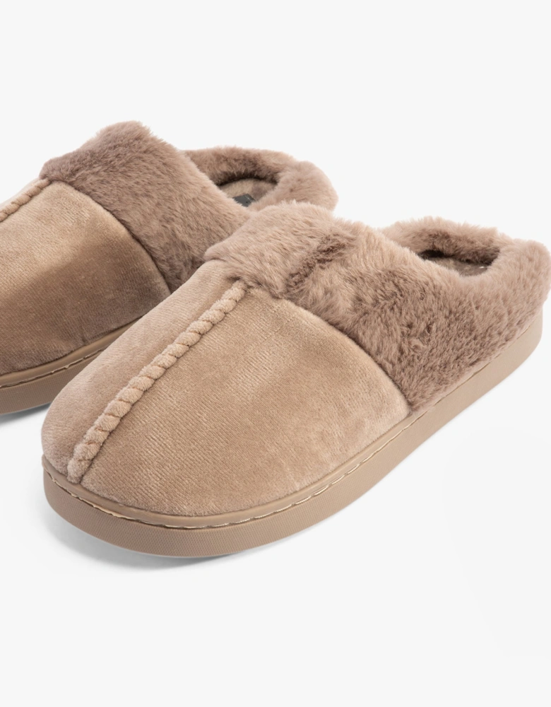 Jo & Joe ZOE Womens Slippers Mink