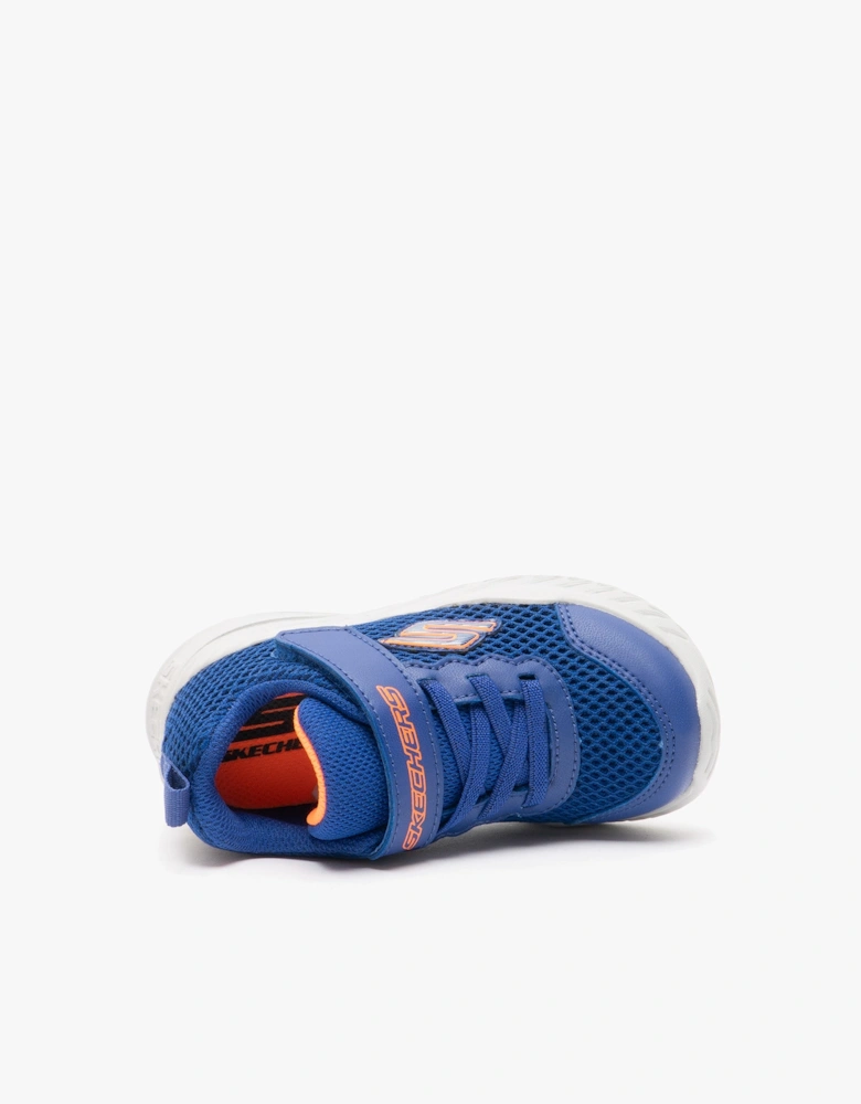 400083N/BLOR NITRO SPRINT KRODON Boys Trainers Blue/Orange