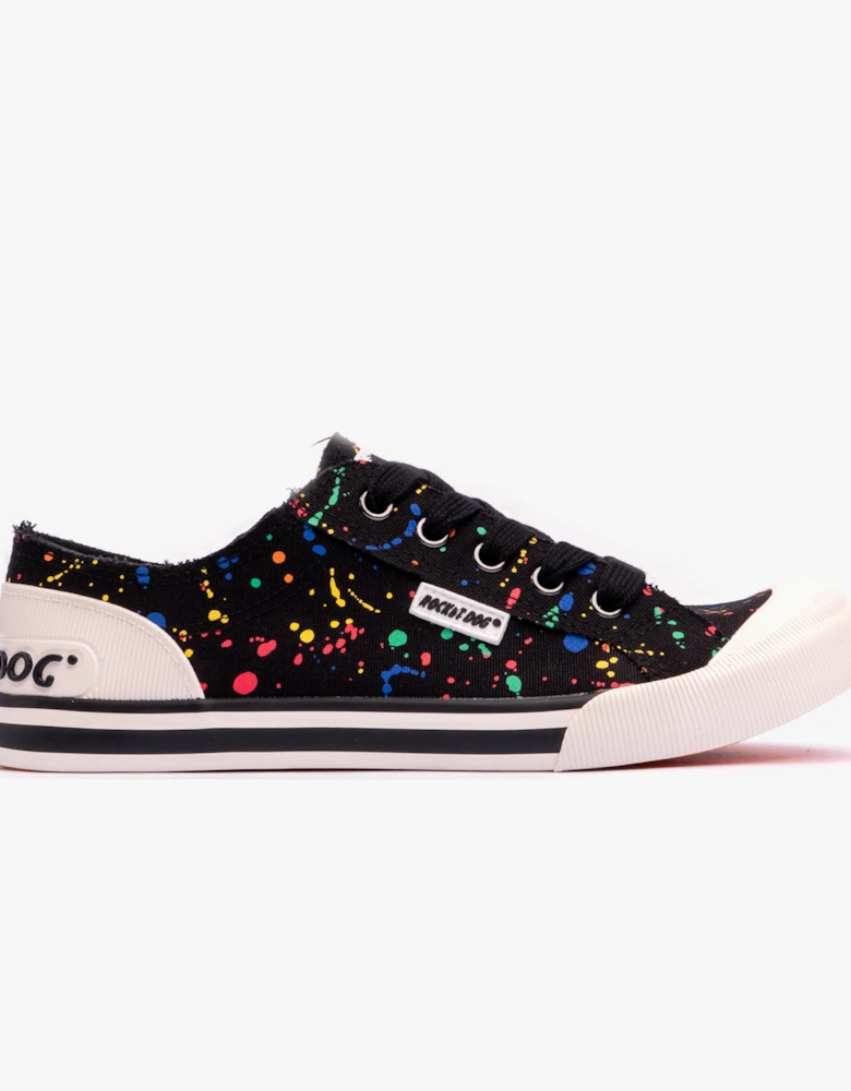 JAZZIN SPLASH Womens Trainers Black Multi