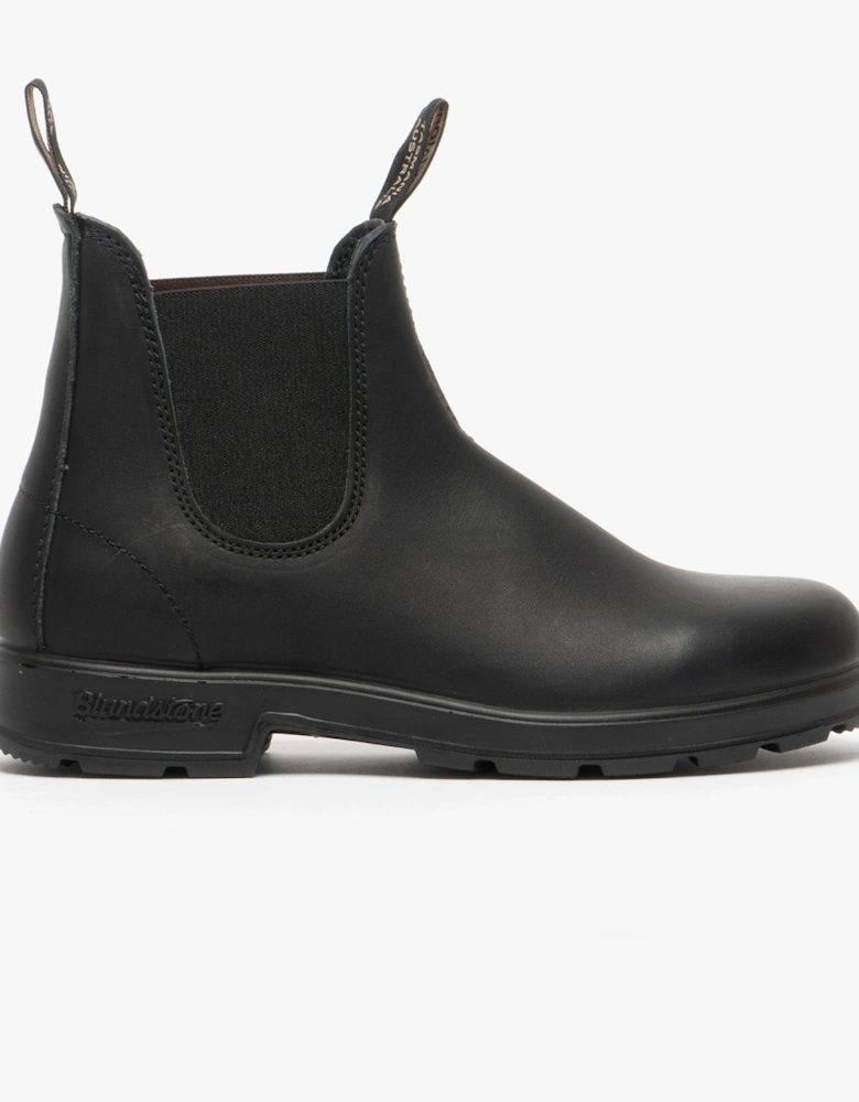 510 Unisex Oil Leather Chelsea Boots Black