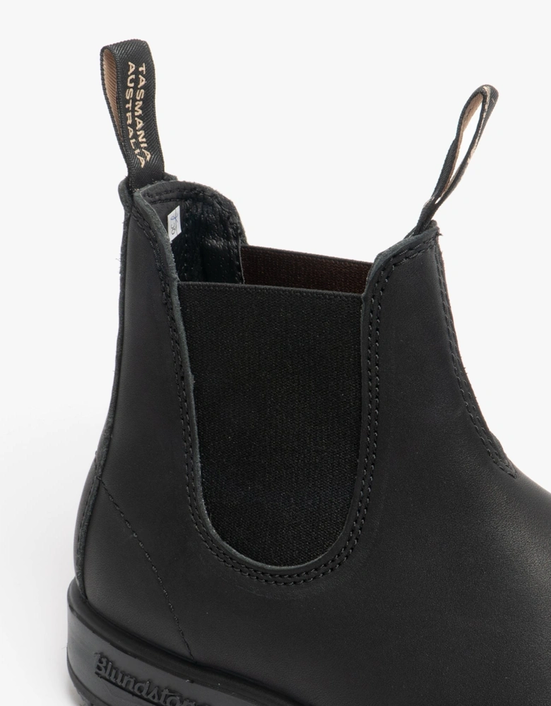 510 Unisex Oil Leather Chelsea Boots Black