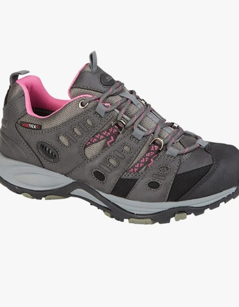 CASCADE II Womens Trekking Shoes Dark Grey/Fuchsia