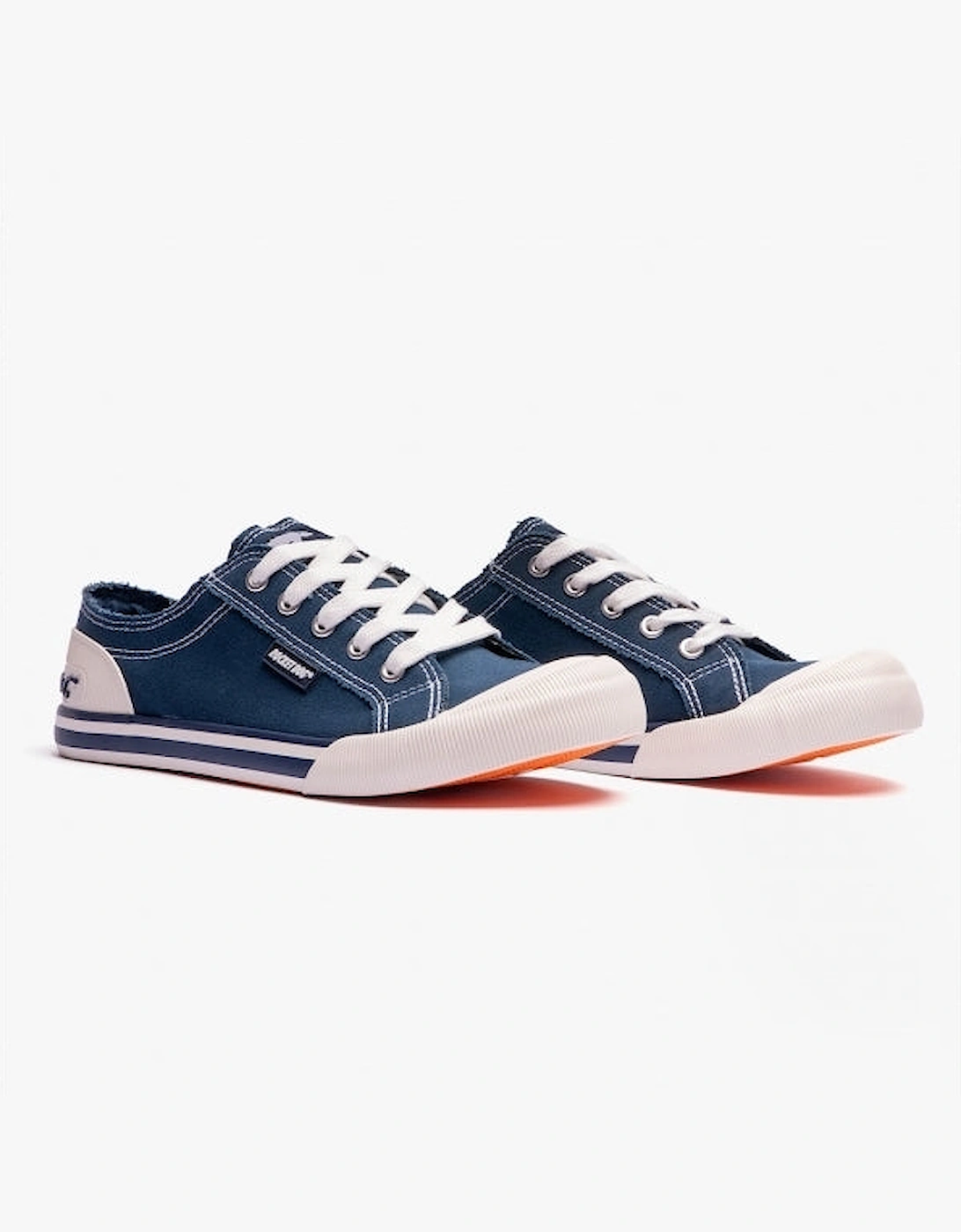 JAZZIN Womens Casual Trainers Navy