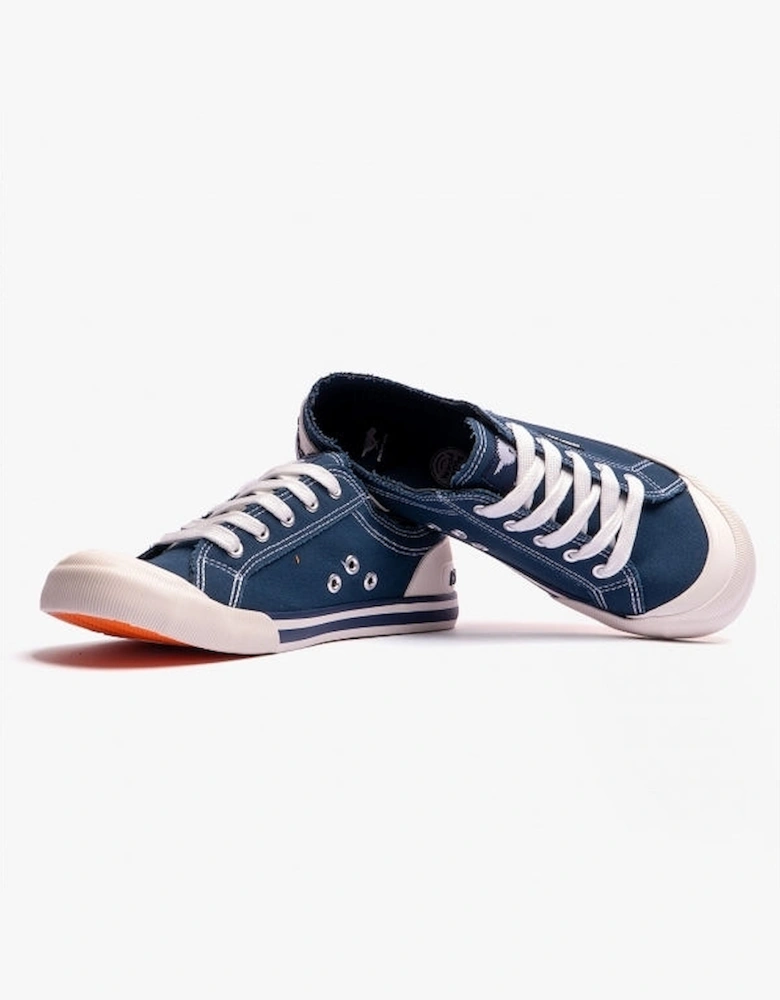 JAZZIN Womens Casual Trainers Navy