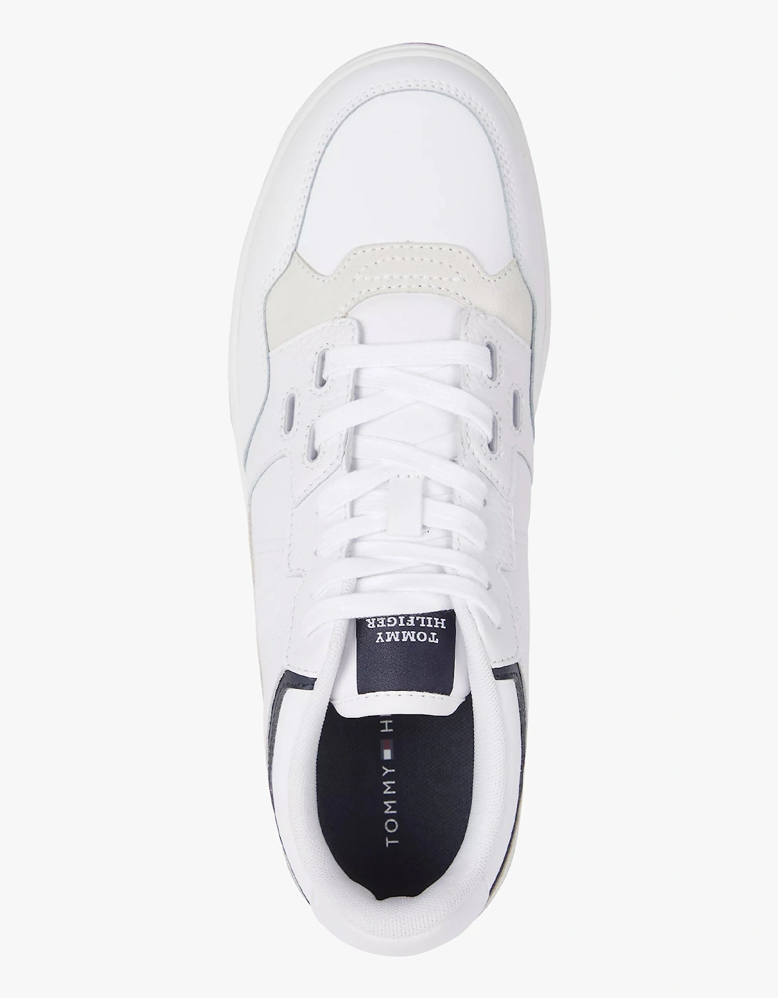 BASKET STREET Mens Sneakers White