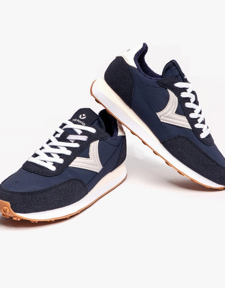 ASTRO MONOCHROME NYLON Womens Trainers Navy