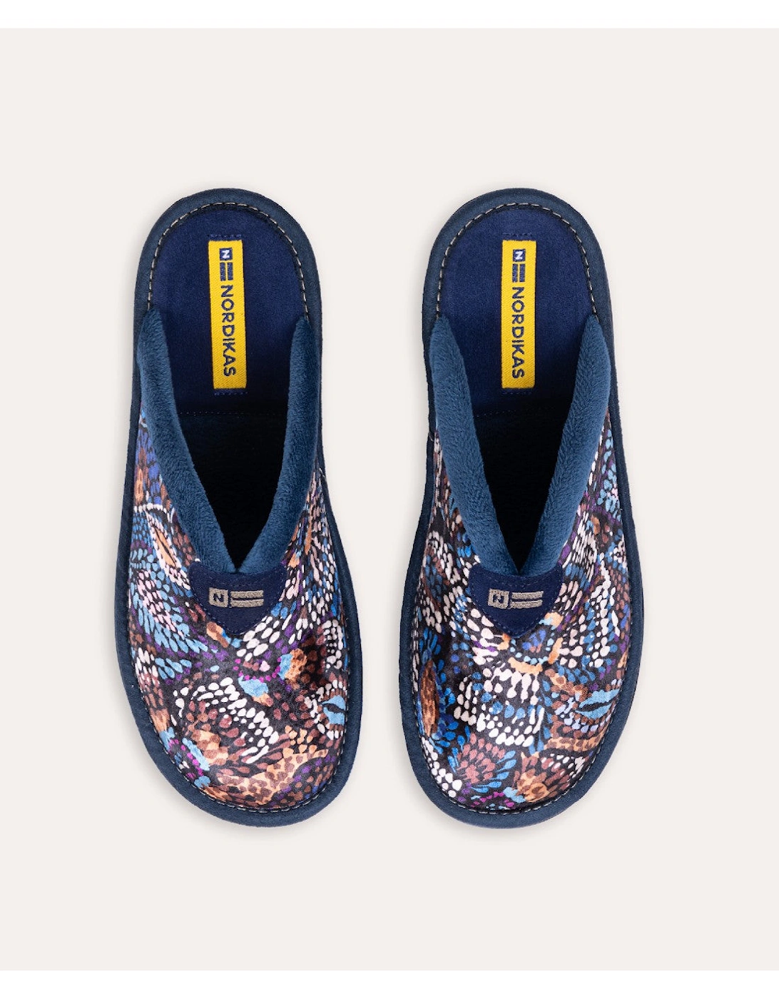 EDEN AZUL Womens Mule Slippers Multi