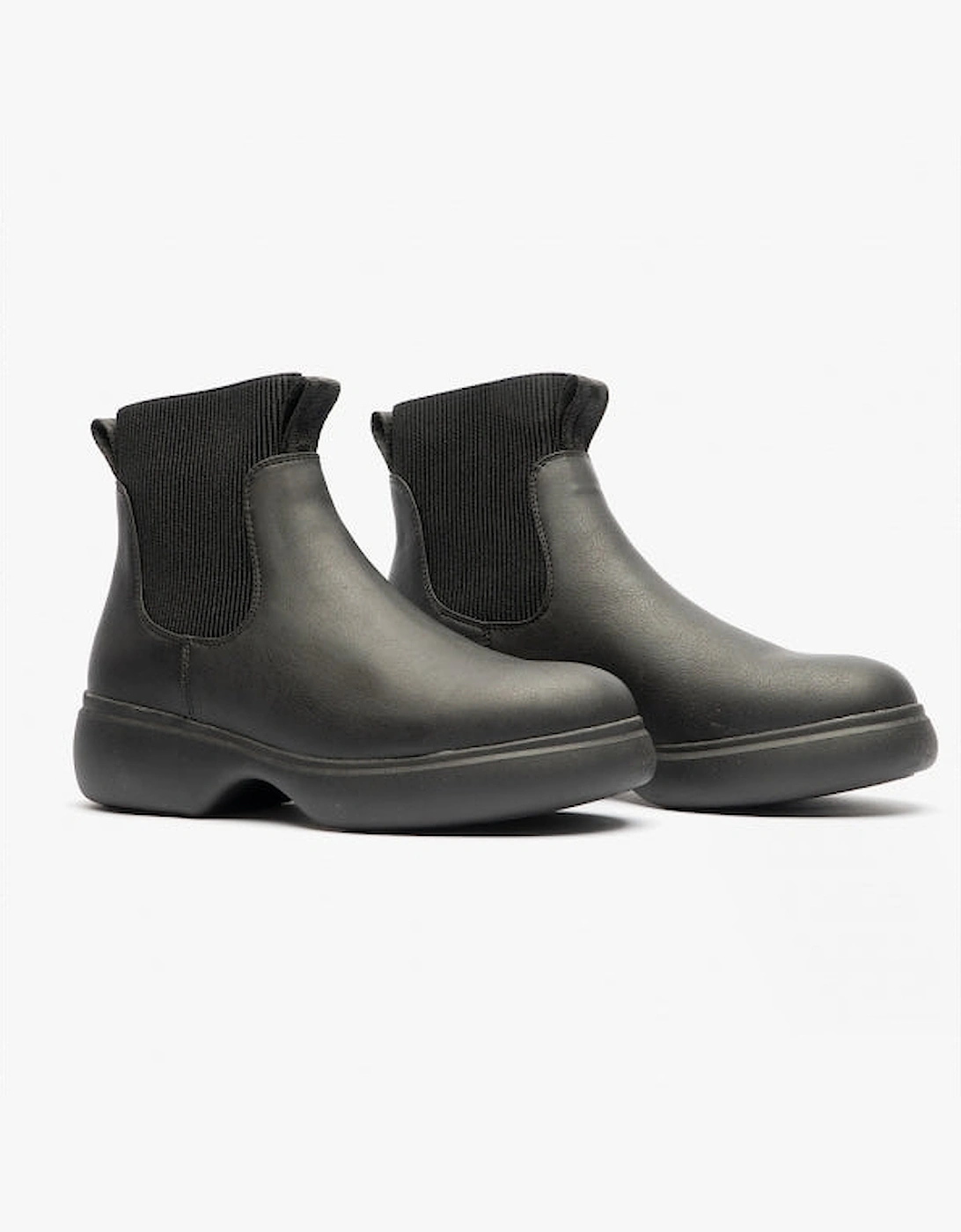 OLLIE Womens Chelsea Boots Black