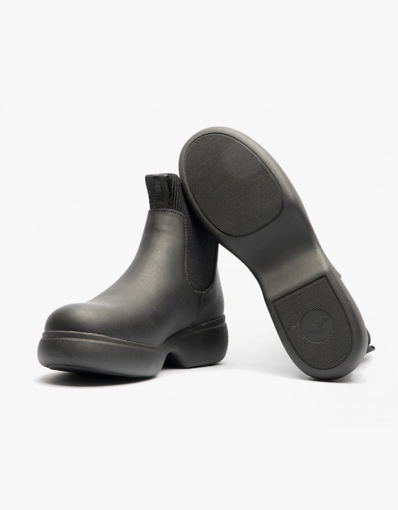 OLLIE Womens Chelsea Boots Black