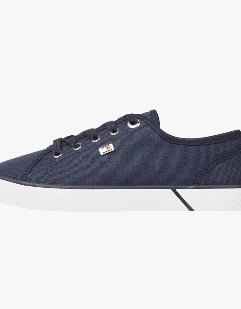 CANVAS SNEAKER Womens Sneakers Space Blue