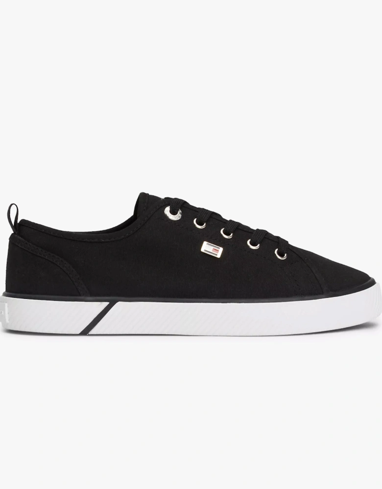 CANVAS SNEAKER Womens Sneakers Black