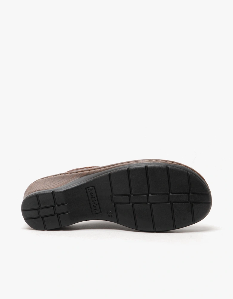 CATALONIA 48 Womens Leather Mule Clogs Brasil