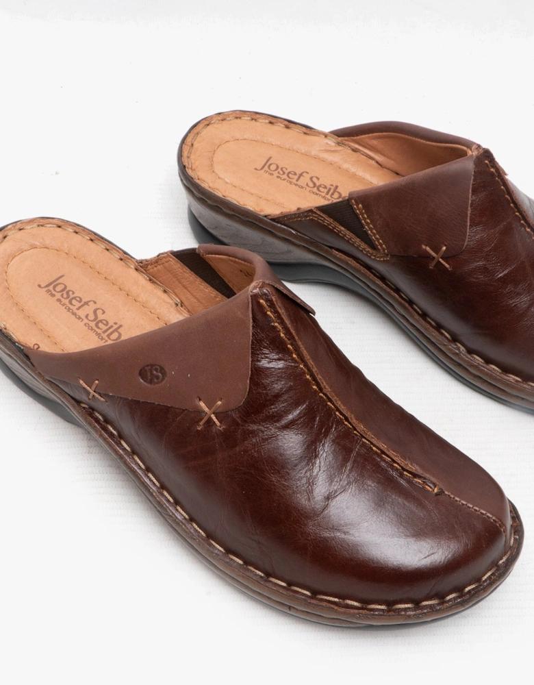 CATALONIA 48 Womens Leather Mule Clogs Brasil