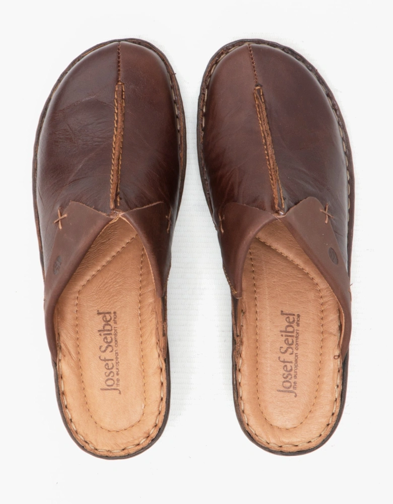 CATALONIA 48 Womens Leather Mule Clogs Brasil