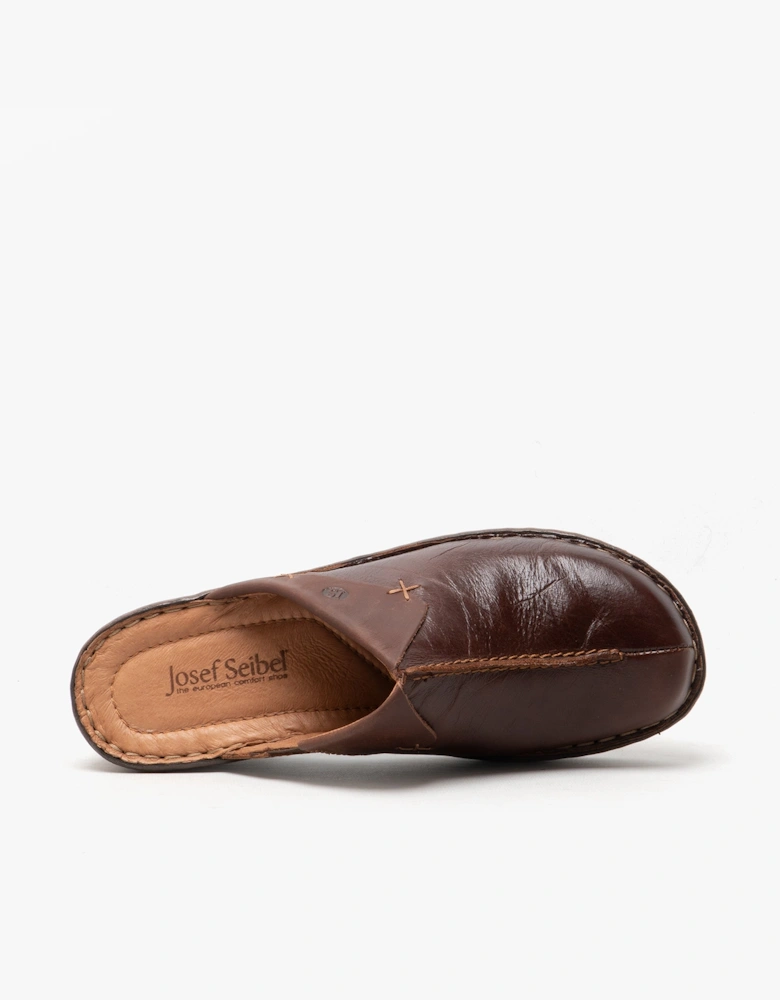 CATALONIA 48 Womens Leather Mule Clogs Brasil