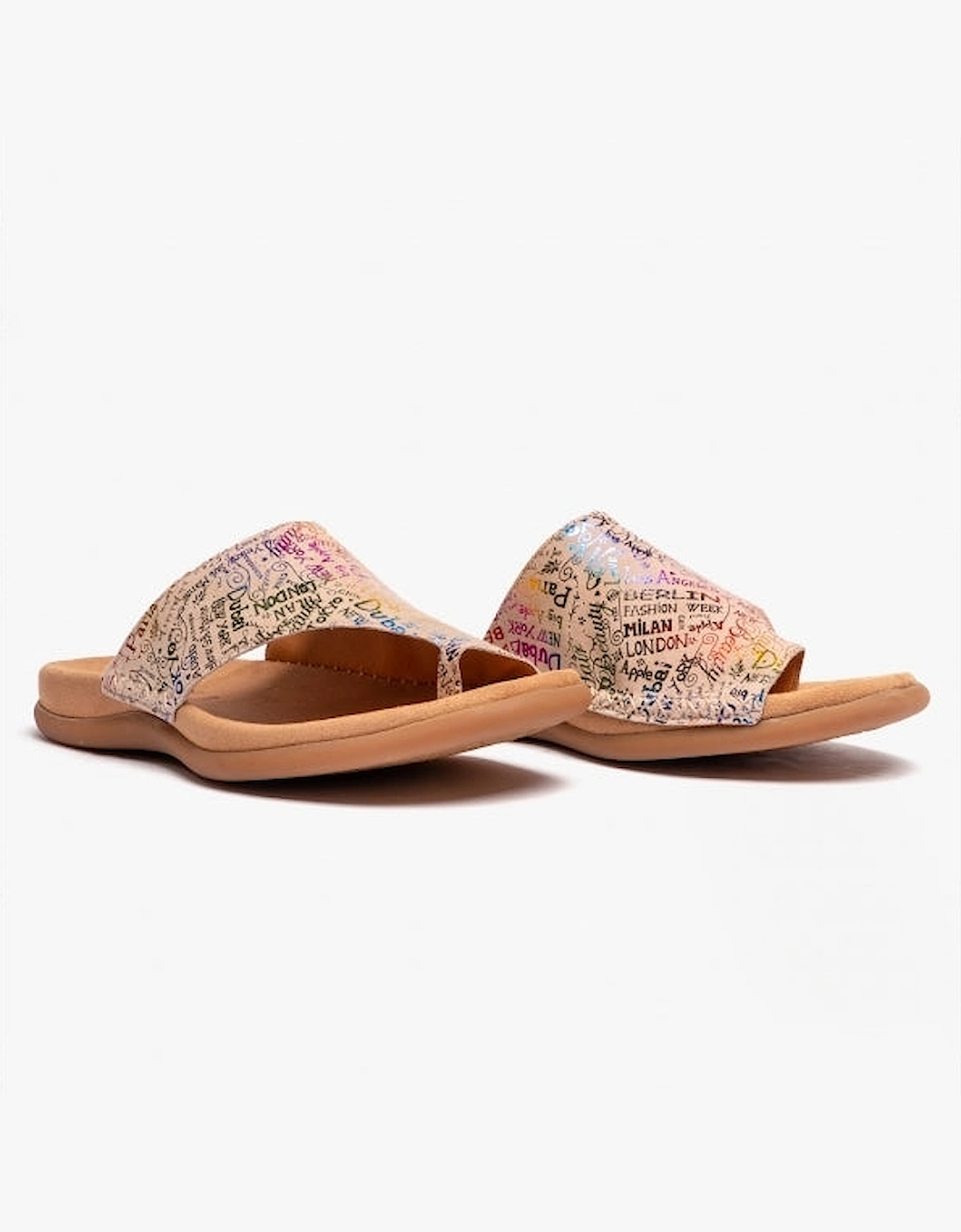 23.700.64 Lanzarote Womens Sandals Beige Multi