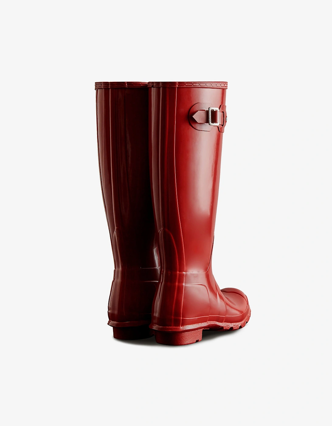 ORIGINAL TALL Womens Wellies Military Red Gloss