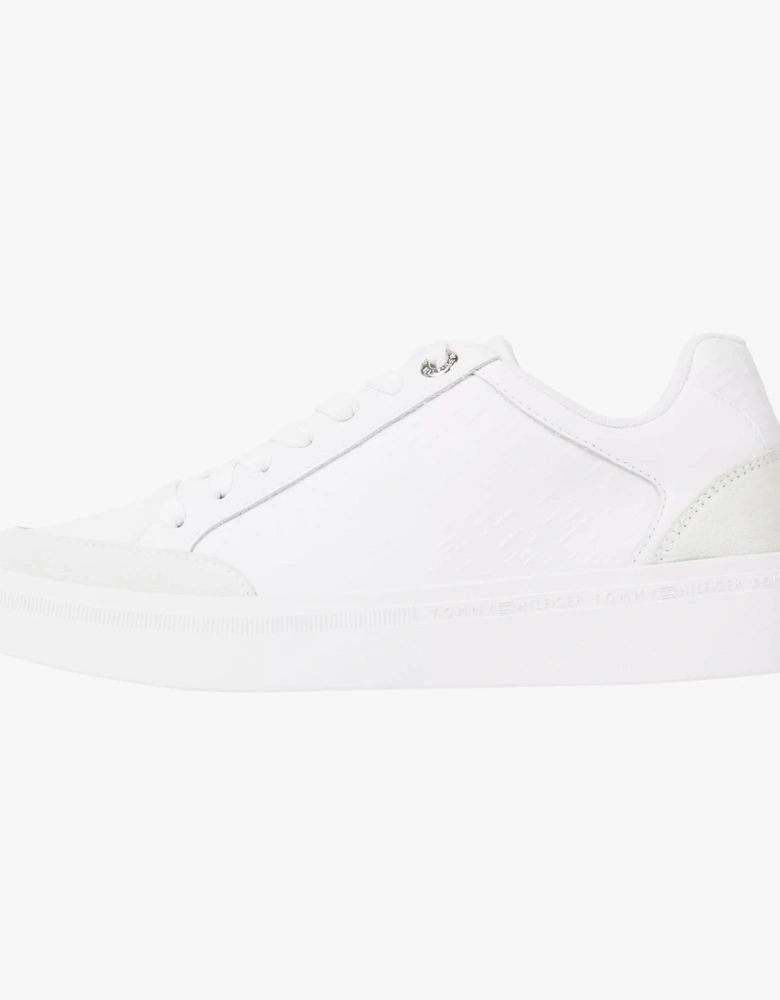 COURT SNEAKER Womens Sneakers White