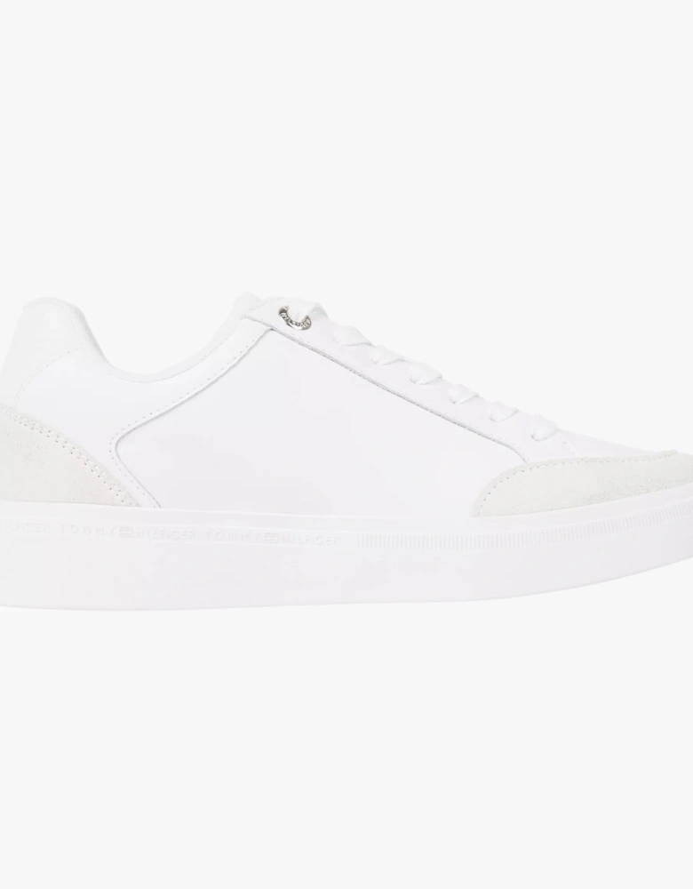 COURT SNEAKER Womens Sneakers White