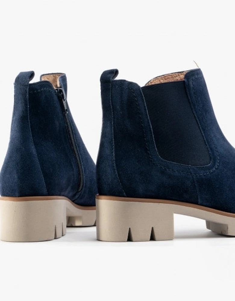 BODO Womens Chelsea Boots Navy