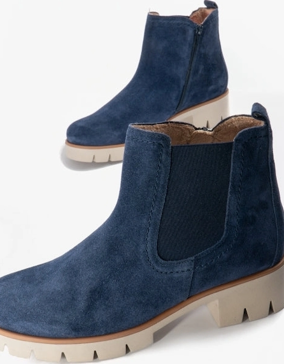 BODO Womens Chelsea Boots Navy