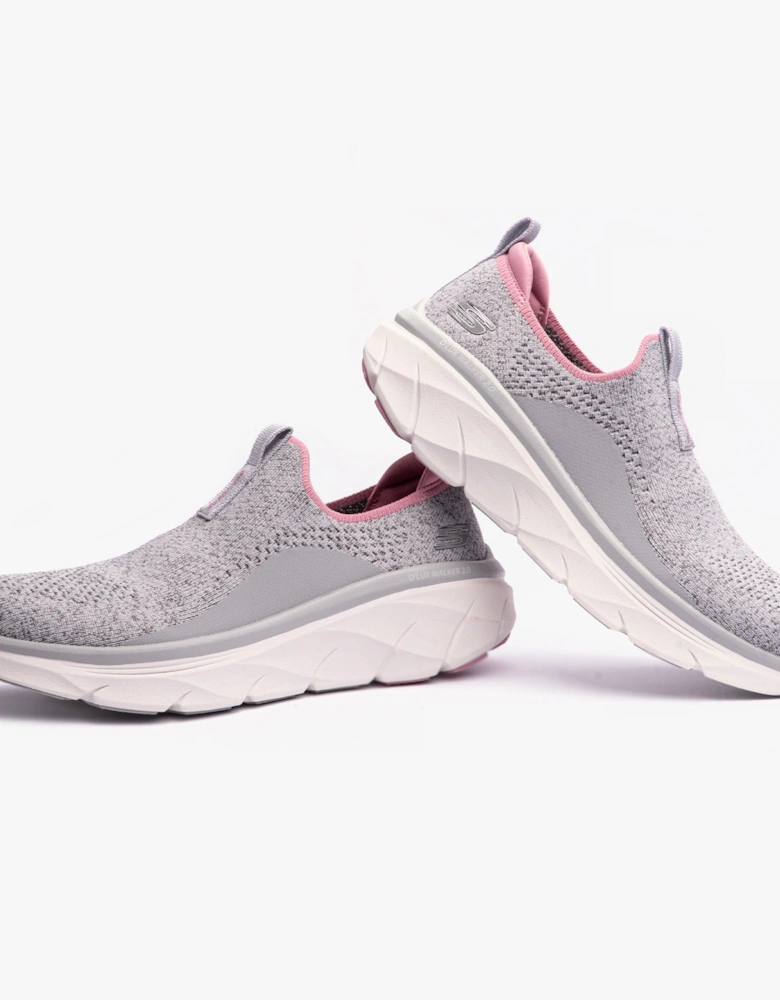 150092/GYPK RELAXED FIT: D'LUX WALKER 2.0 - BOLD STATE Womens Trainers Grey/Pink