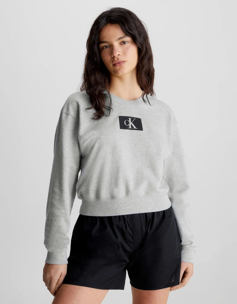 1996 LOUNGE Sweatshirt Womens Grey Heather