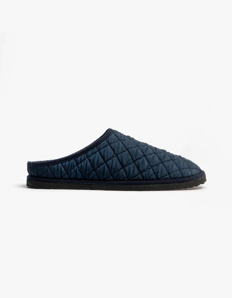 APOLLO Mens (G Fit) Mule Slippers Navy