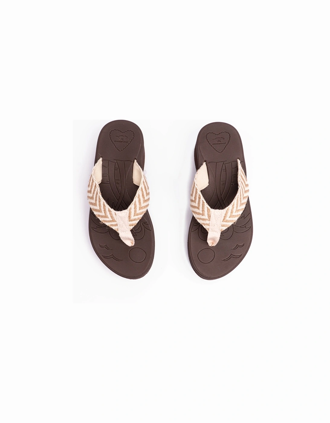 TIZZY CORDEL Womens Sandals Natural