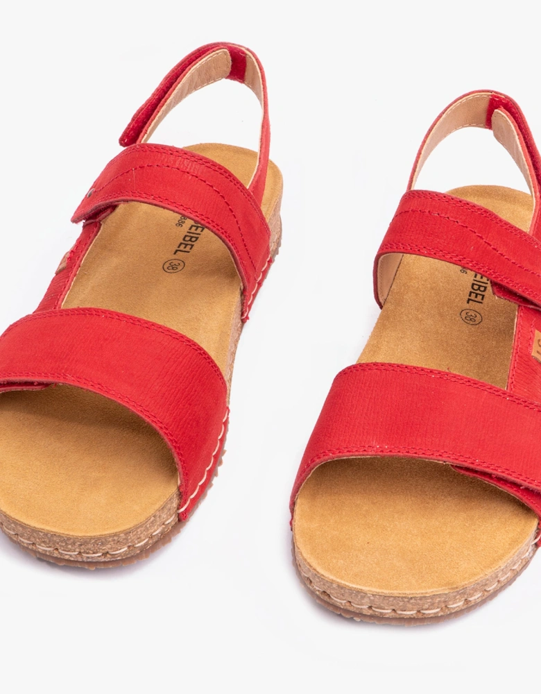 HANNAH 02 Womens Sandals Rot