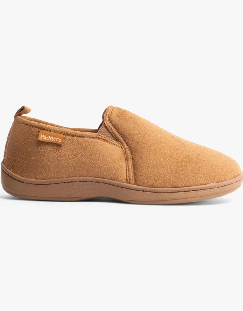 BASIL Mens Slippers Chestnut