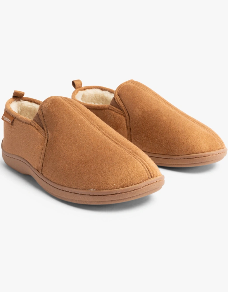 BASIL Mens Slippers Chestnut