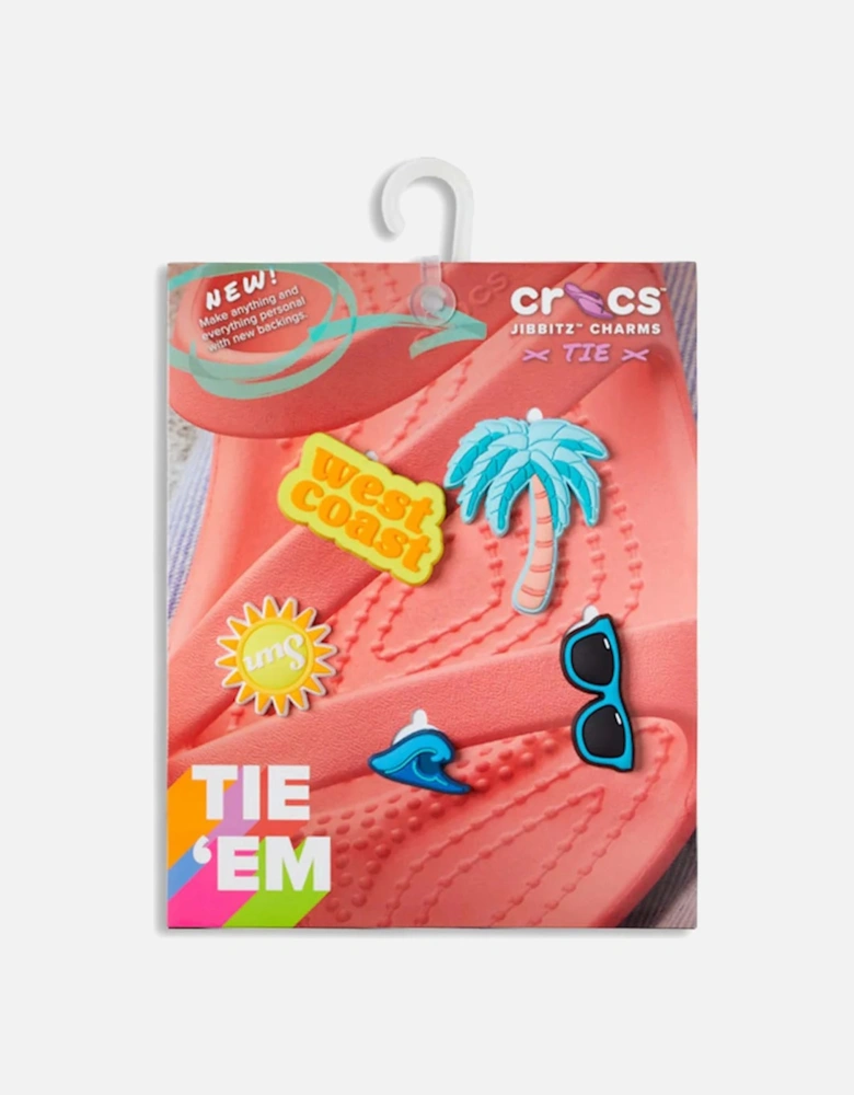 JIBBITZ CHARMS Tie 5 Pack