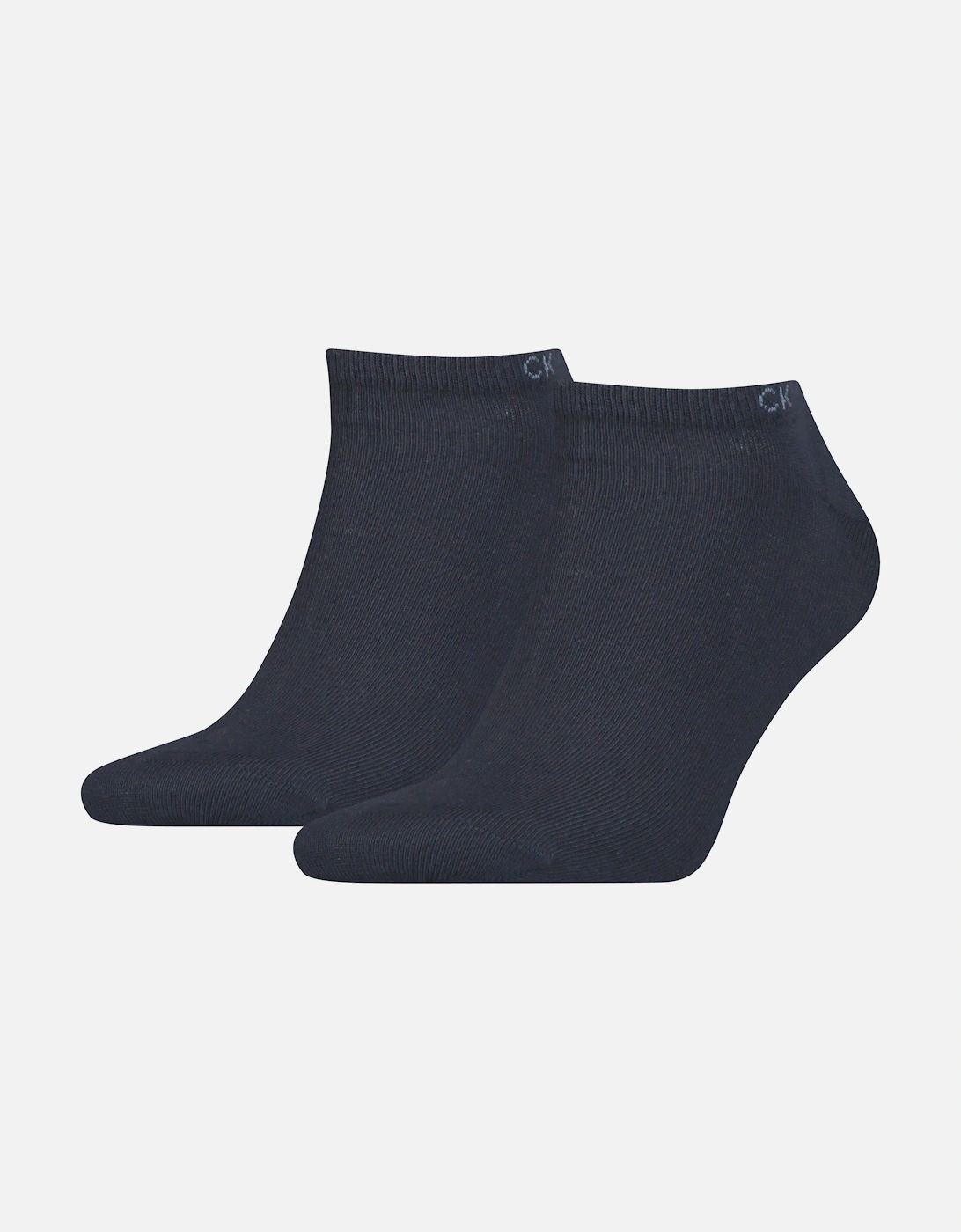 Calvin Klein Men's Blue Pack Ankle Trainer Socks Navy - - : 9/10/10.5/9.5/11 Size 2