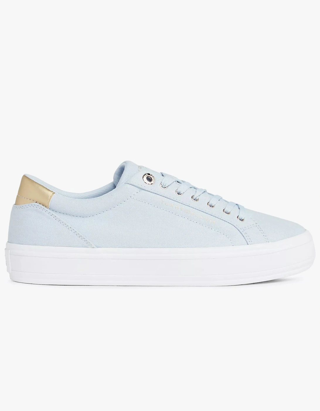 ESSENTIAL CANVAS Womens Sneakers Breezy Blue, 7 of 6